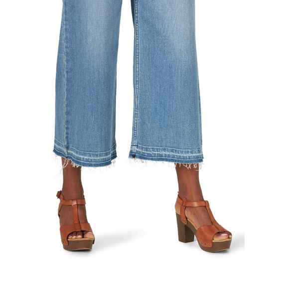 Lee Heritage A/Line wide leg cropped pants - Picture 5 of 9